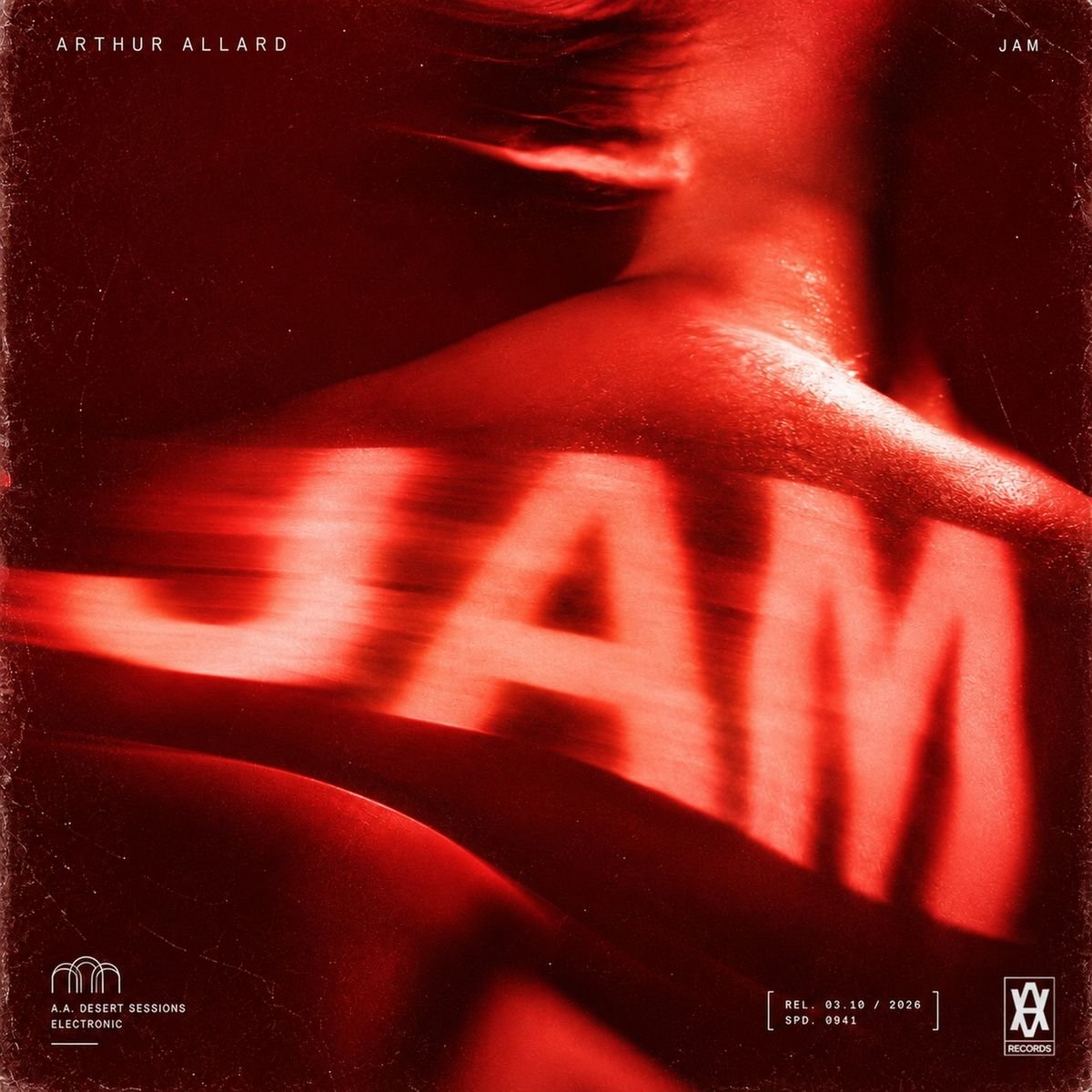 Arthur Allard, pochette du single Jam
