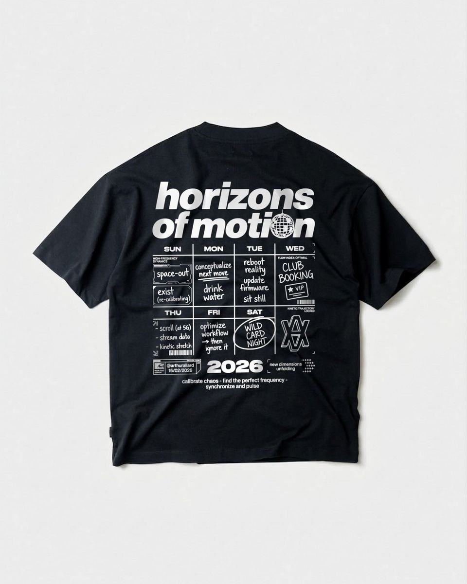 Merch Arthur Allard, sweat noir, dos